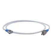 SIEMON - Patch Cord F/UTP T2E2-01M-B06L Blanco con Azul 1m