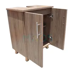 MAOS - Mueble Para Lavamanos Repisa Flotante Con Puerta Para Baño