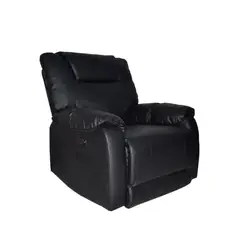 BONNO - Sofa Relax Queen Reclinable Negro