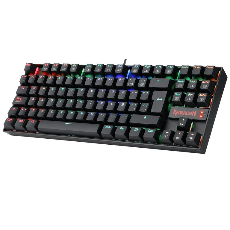 Imagen de Teclado Gamer Kumara K552 Negro Alámbrico RAINBOW Switch Rojo