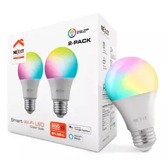 NEXXT SOLUTIONS - Bombillo Rgb Smart Marca Nexxt Alexa Asistente Google