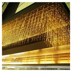 GENERICO - Cascada 3x3 M Efecto Sube Y Baja Navidad Luz Led Cálida
