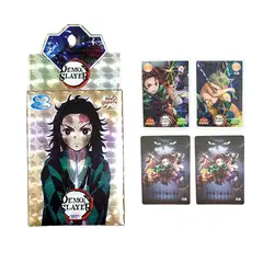 GENERICO - Caja x 24 Cartas Demon Slayer Edición de Lujo Holográficas