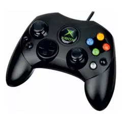 GENERICO - Control Para Xbox Clasico Negro Consola Caja Negra.