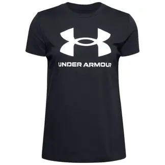 UNDER ARMOUR - Camiseta Mujer LIVE SPORTSTYLE GRAP Negro