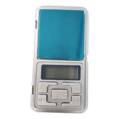 GYNIPOT - Pesa Gramera Mini Balanza Digital Portable 500g 01g Oz