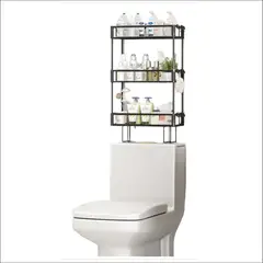 NO NO - Organizador De Almacenamiento De Baño 3 Niveles Metálico