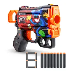 X SHOT - Lanzador De Dardos Xshot Menace Poppy - Toony 8 Dardos