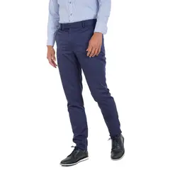 LOS CABALLEROS - Pantalon Formal Azul Oscuro