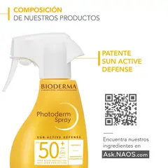 BIODERMA - Photoderm Spray Spf50 X 300ml