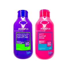 LA POCION - Kit X2 Shampoo Grasa