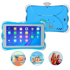 GENERICO - Tablet Para Niños Wifi Android Incluye Funda Resistente