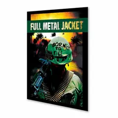 NEW PRINT - Póster Full Metal Jacket - Película Afiche Impresión Fotográfica