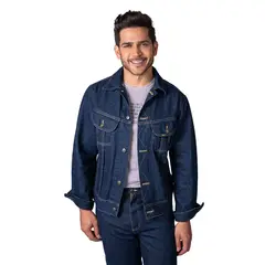 LEC LEE - Chaqueta de Jean Cl?sica para Hombre