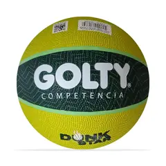 GOLTY - Balon De Baloncesto Competencia Dunk Star No.7-Verde