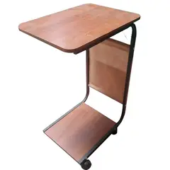 GENERICO - Mesa Auxiliar De Madera Móvil por unidad
