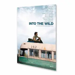 NEW PRINT - Póster Into THe Wild Rutas Salva Película Afiche Impresión Fotográfica