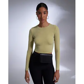 SEVEN SEVEN - Camiseta Para Mujer Manga Larga Color Amarillo Marca #28095210