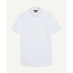 SEVEN SEVEN - Camisa Para Hombre Manga Corta Color Blanco Marca #45011905