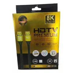 GENERICO - Cable Hdtv Hdmi Definición 8k 3mts Proyector Consola Juegos