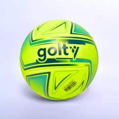 GOLTY - BALÓN DE FÚTBOL SALA COMPETENCIA LAMINADO SPACE VERDE