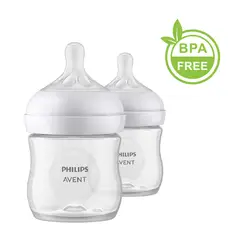 AVENT - Set x2 Teteros Natural 4 Onz