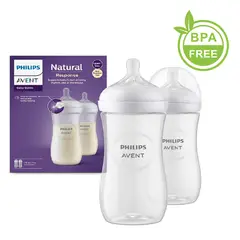 AVENT - Set x2 Teteros Natural 11 Onz