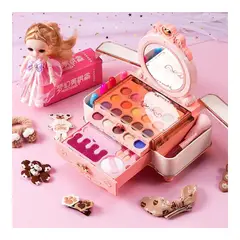 KOBALT - Kit maquillaje niñas de princesa rosita