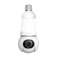 IMOU - Cámara 2 en 1 BULB Bombillo 5MP 3K UHD Visión Nocturna Color Blanco
