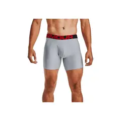 UNDER ARMOUR - Boxer Hombre TECH 6IN 2 PACK-G Gris