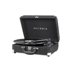 VICTROLA - Tocadiscos Bluetooth Vsc-550bt-blk Color Negro