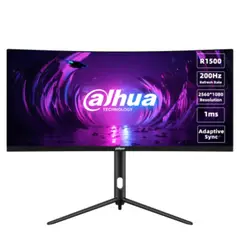 DAHUA - Monitor Curvo Gamer 30” Negro