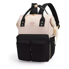 BABY ON - Pañalera Morral Amali Para Bebes Multiusos BlancoNe