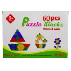 GENERICO - Tangram 60 Piezas Rompecabezas Didáctico Juguetes Niños