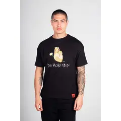 HAKISTORM - Camiseta oversized 100% algodón T-shirt Golden Heart