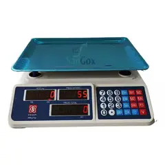 GENERICO - Bascula Electrónica Balanza Digital Gramera 40 Kg
