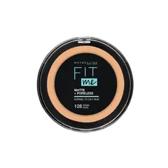 MAYBELLINE - Polvo Fit Me Mate 128 Warm Nude