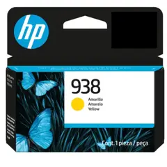HP - Cartucho Original De Tinta 938 Amarilla