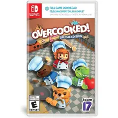 NINTENDO SWITCH - Overcooked Special Edition Fisico Nuevo