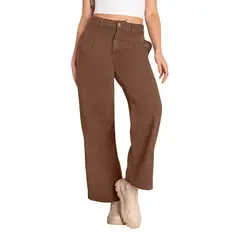 LEONISA - Jean bota ancha con bolsillos funcionales