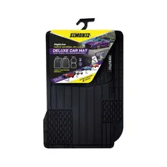 SIMONIZ - Tapete Caucho Full Equipo - Deluxe Car Mat 4 Piezas