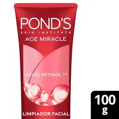PONDS - Limpiador Facial Crema Age Miracle Foam 100 Gr
