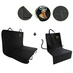 LAVEF - Kit Forro Delantero + Forro Trasero Mascota Para Vehículo
