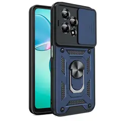 GENERICO - Funda Case Protector Cámara Slider Compatible Honor 200 Lite Azul