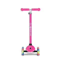 GLOBBER - Patineta Con Luces Primo lights rosa neon Para Niños