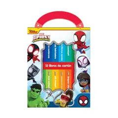 JUGANDO Y EDUCANDO - Set Libro Didáctico Con Actividades Spidey Y Amigos Niños