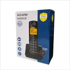 ALCATEL - Teléfono Inalámbrico S280cb Altavoz Negro