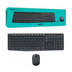 LOGITECH - Combo De Teclado Y Mouse Mk235 - Inalámbrico