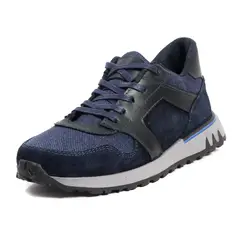 VIAR - Tenis en Cuero Para Hombre Erick02 Azul