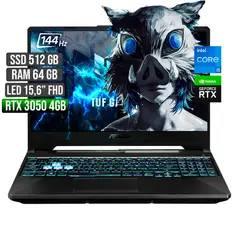 ASUS - Portátil TUF Gaming F15 Intel Core I5 RTX 3050 512GB